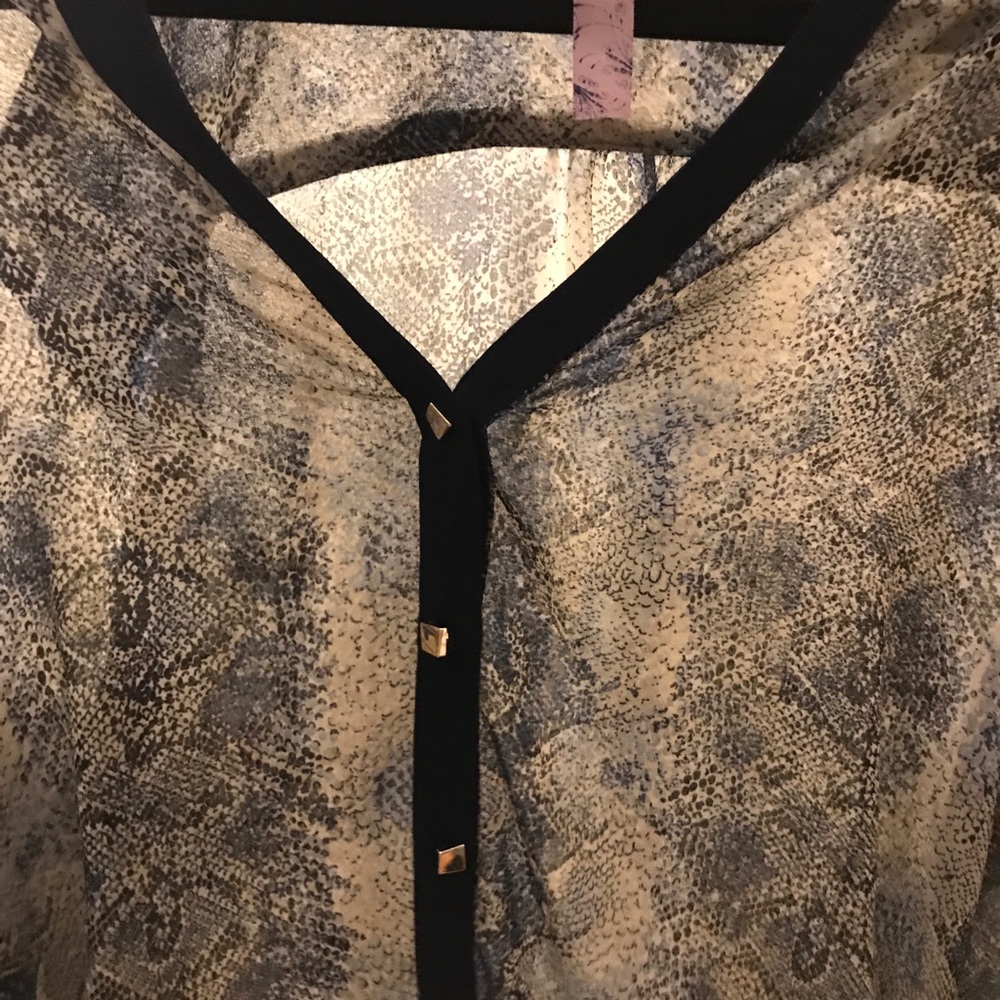 Sheer blouse - Picture 2 of 3